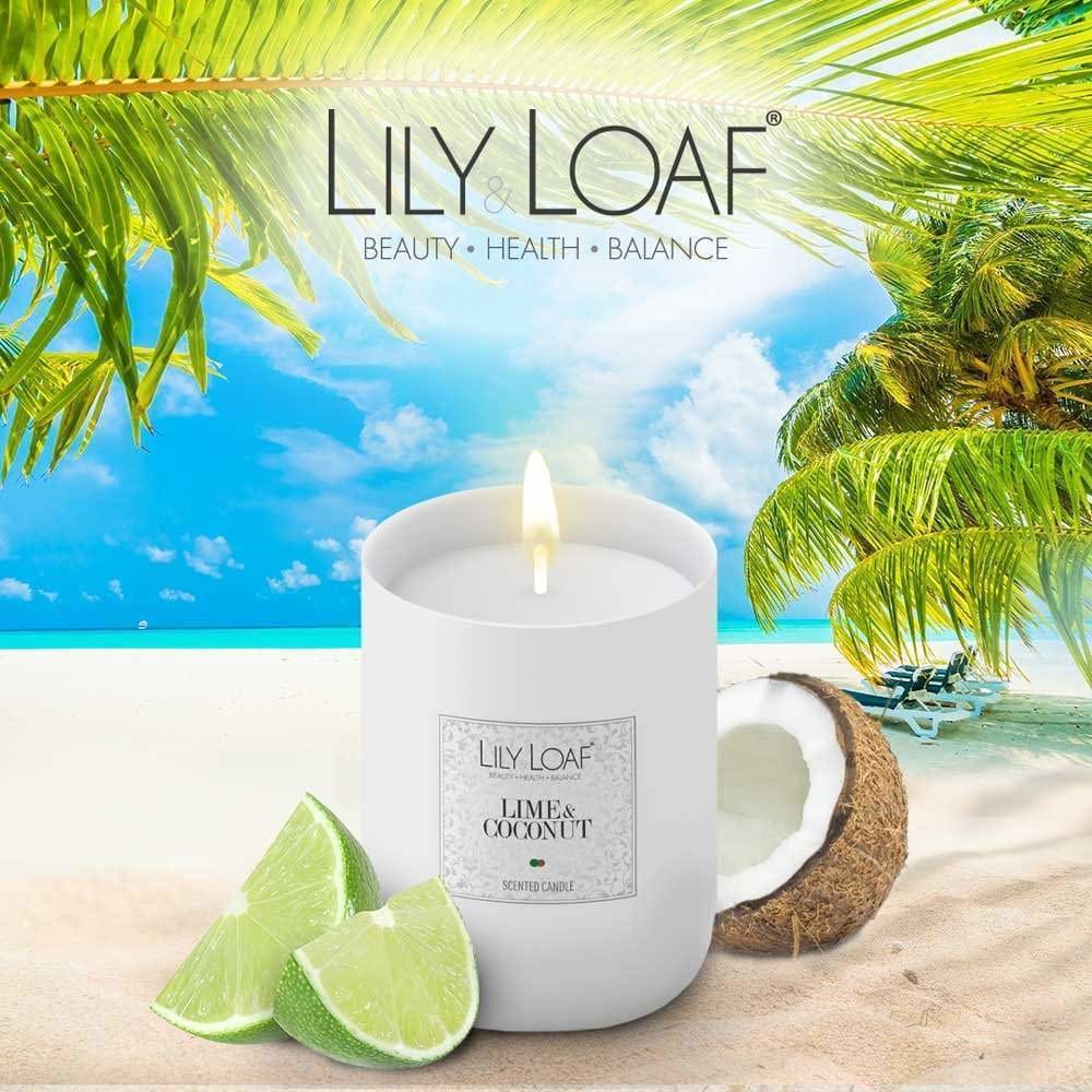 Lily and Loaf - Lime & Coconut Soy Wax Candle - Candle