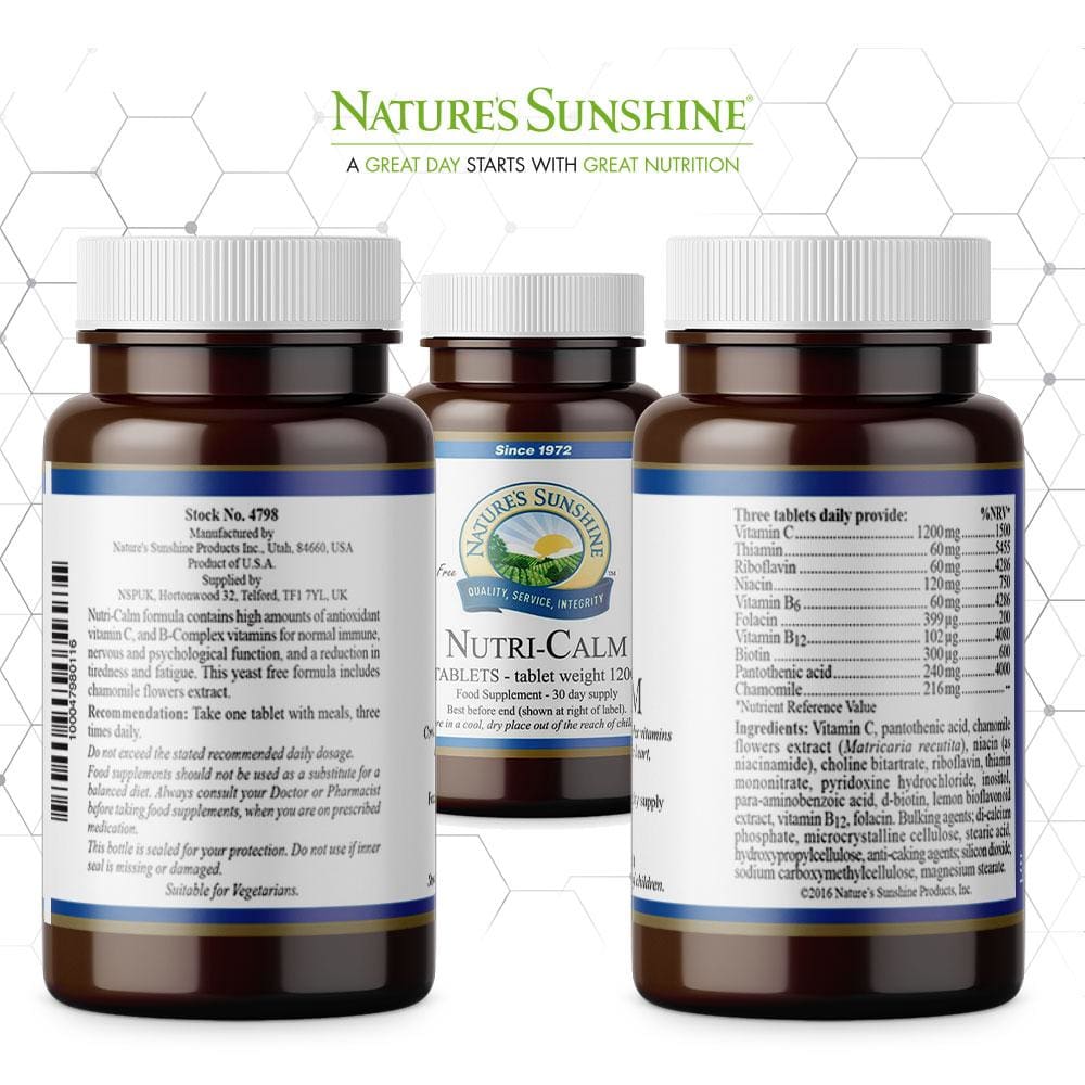 Nature’s Sunshine - Nutri-Calm (90 Tablets) - Tablet