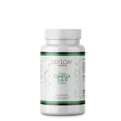 Lily and Loaf - Omega 3-6-9 1000mg (Organic) - Softgel Capsule