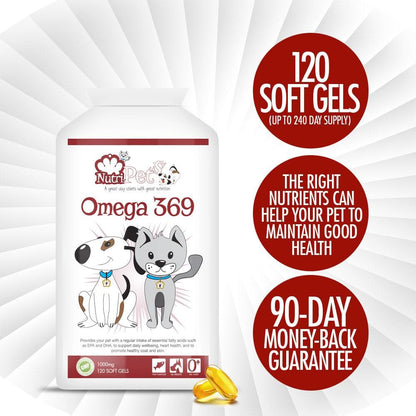 Nutri-Pets - Omega 369 - Softgel Capsule