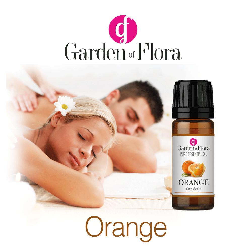 Garden of Flora - Orange Pure Essential Oil 10ml - Essential Oil