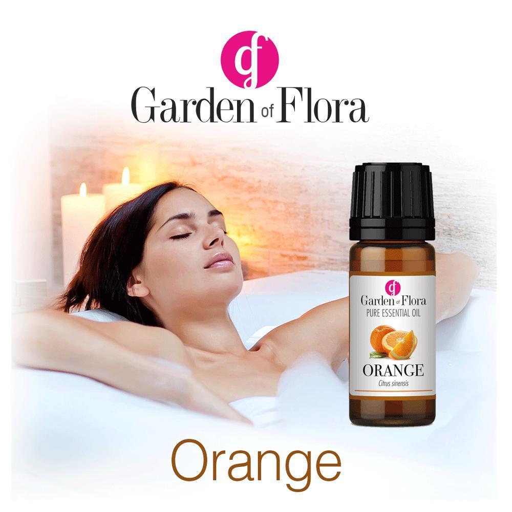 Garden of Flora - Orange Pure Essential Oil 10ml - Essential Oil