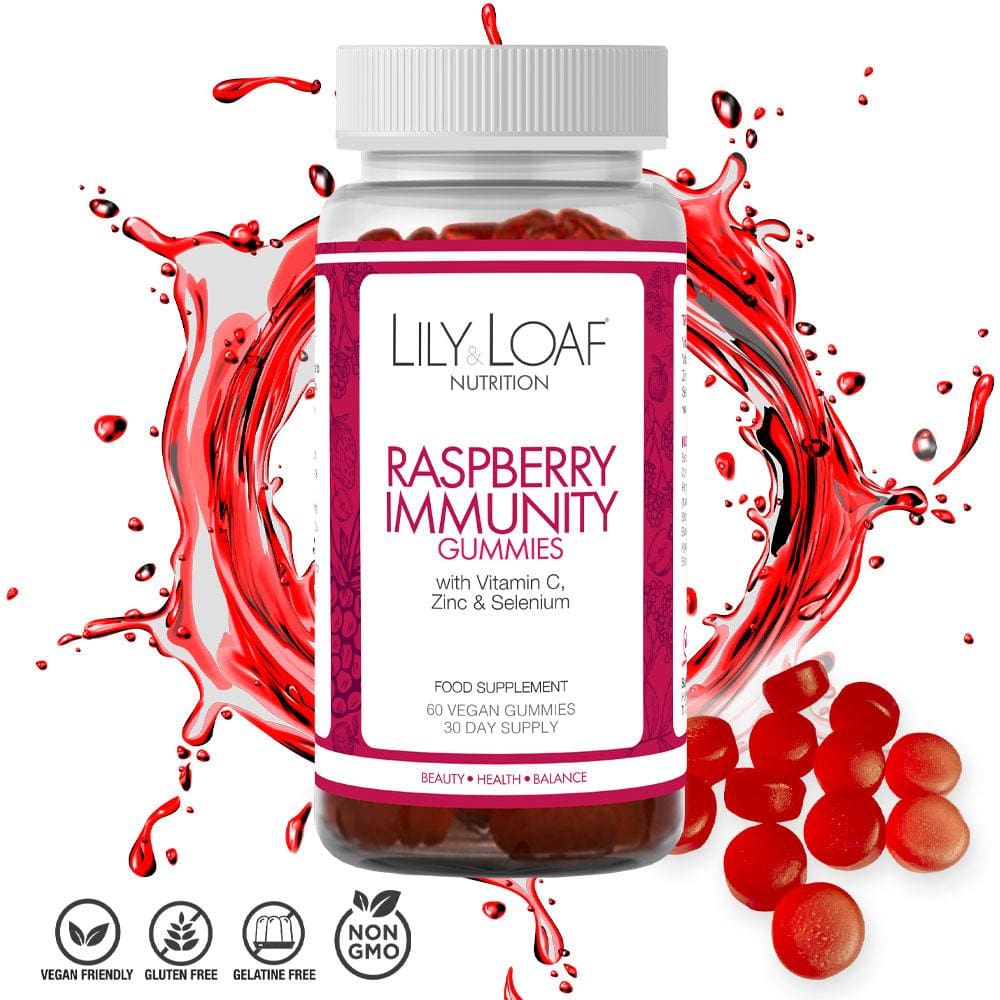 Lily and Loaf - Raspberry Immunity Gummies (60) - Gummy