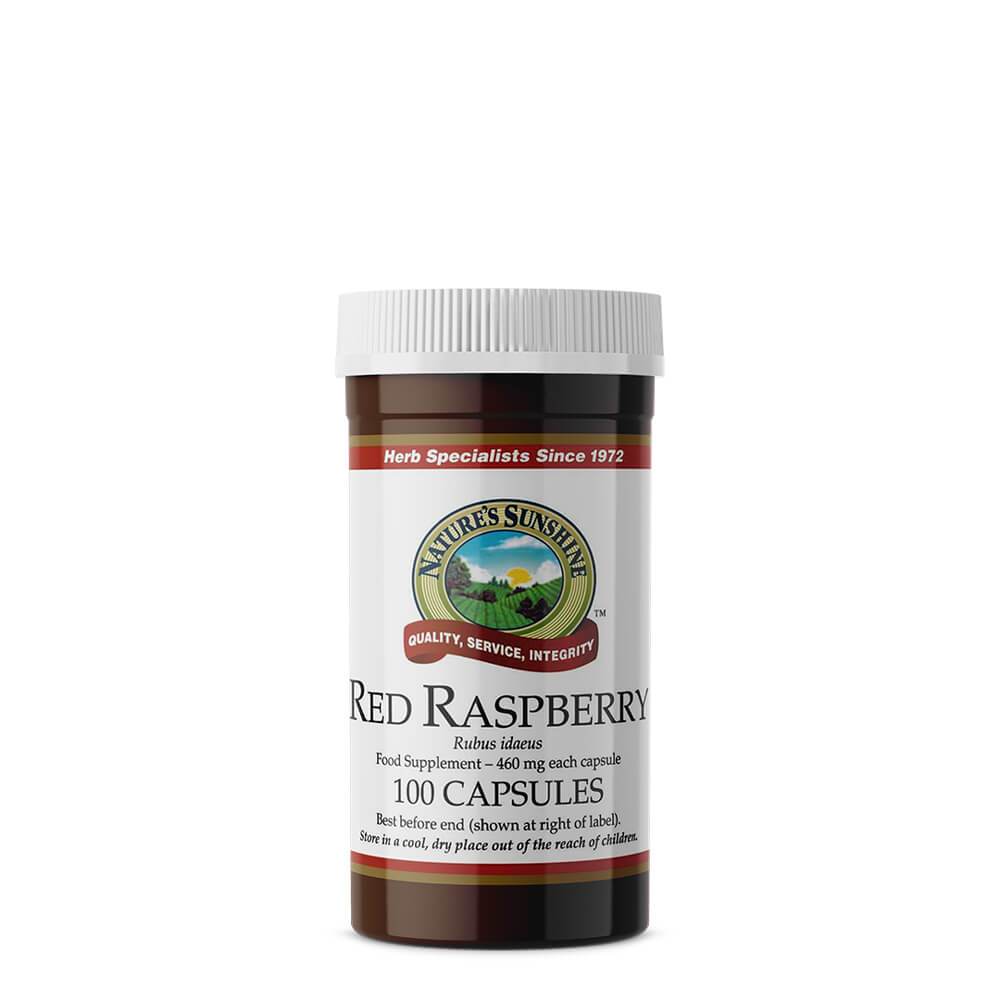 Natures Sunshine - Red Raspberry (100 Capsules) - Capsule