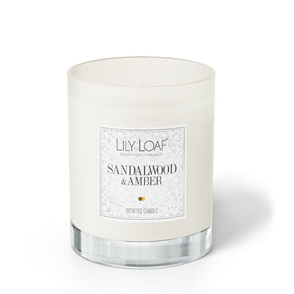 Lily & Loaf - Sandalwood and Amber Soy Wax Candle - Candle