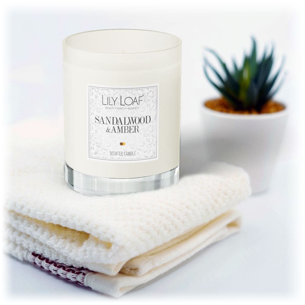 Lily & Loaf - Sandalwood and Amber Soy Wax Candle - Candle