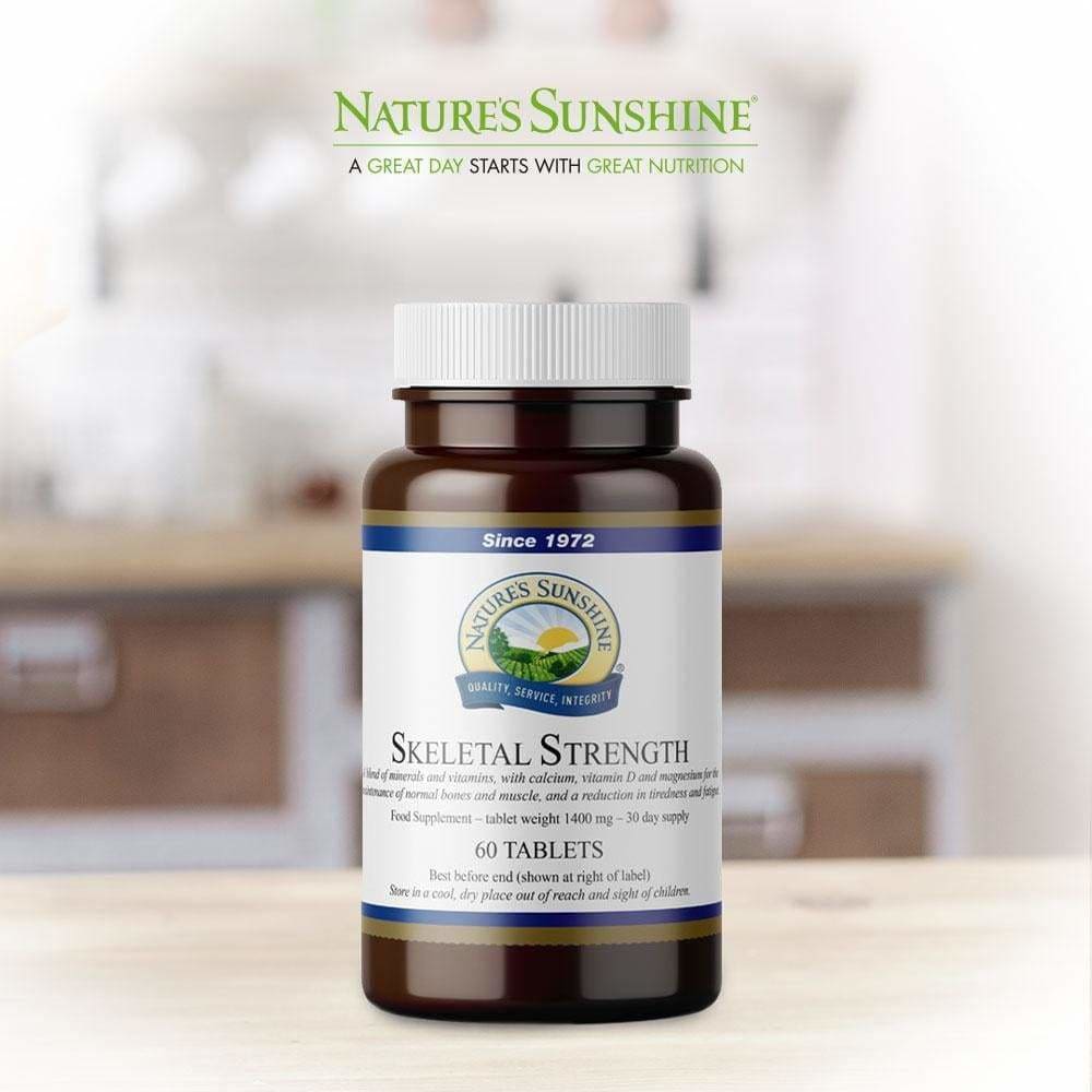 Nature’s Sunshine - Skeletal Strength (60 Tablets) - Tablet