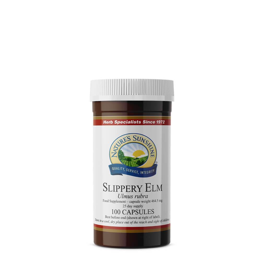 Natures Sunshine - Slippery Elm (100 Capsules) - Capsule