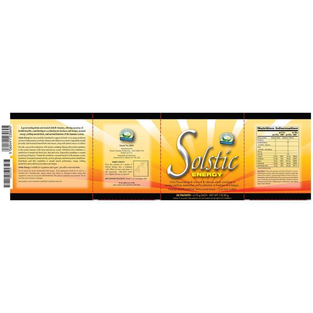 Nature’s Sunshine - Solstic® Energy - Powder