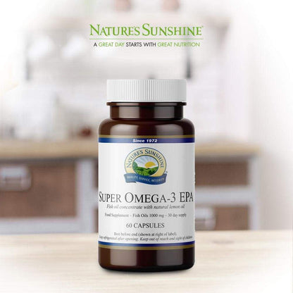 Nature’s Sunshine - Super Omega-3 EPA (60 Capsules) - Softgel Capsule