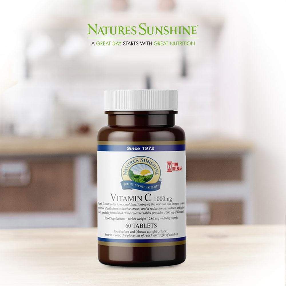 Nature’s Sunshine - Vitamin C 1000mg - Timed Release (60 Tablets) - Tablet