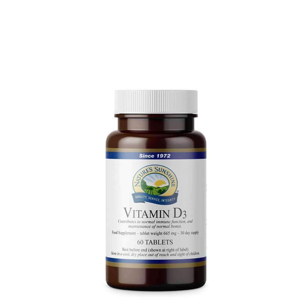 Natures Sunshine - Vitamin D3 - Tablet