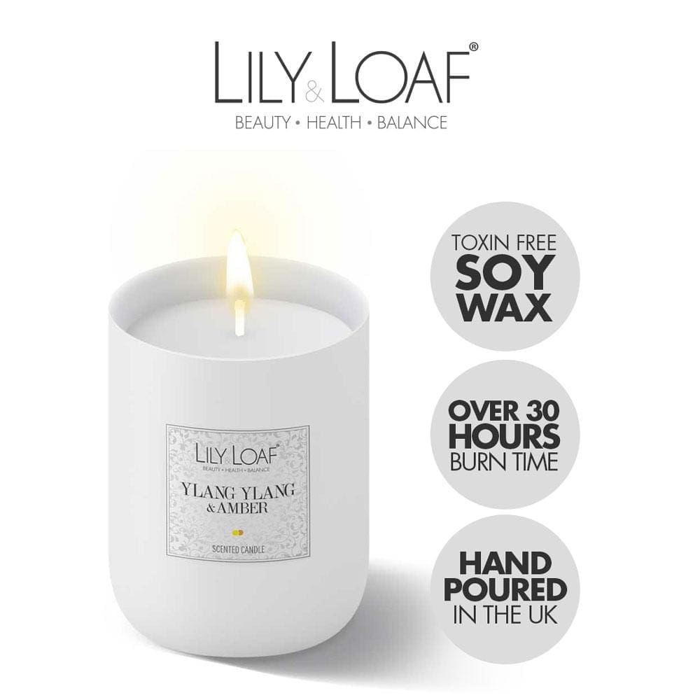 Lily and Loaf - Ylang Ylang and Amber Soy Wax Candle - Candle