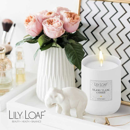 Lily and Loaf - Ylang Ylang and Amber Soy Wax Candle - Candle